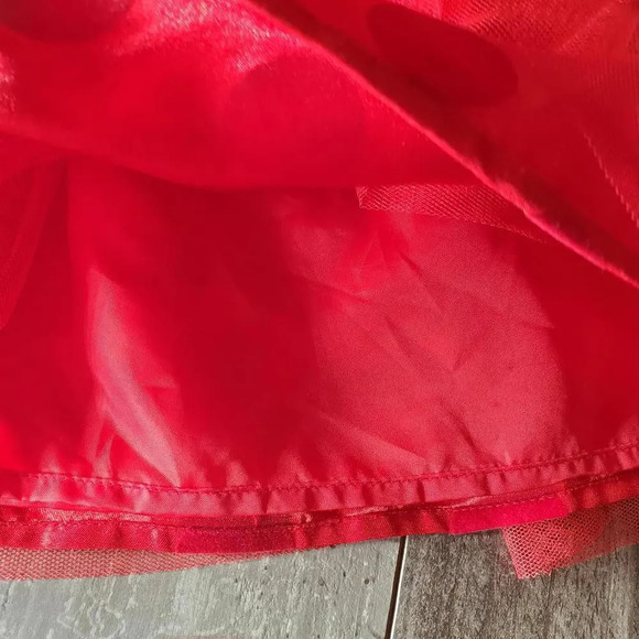 BLUEBERi boulevard Formal Red Polka Dot Tulle Girls Dress Size 24 Months NWOT - Picture 11 of 16